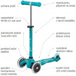 Micro Mini Deluxe LED tyrkysová – Hledejceny.cz