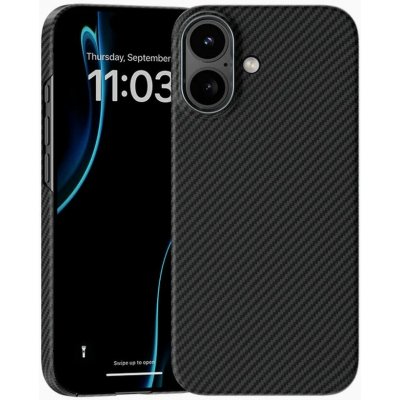 Benks Magnetic Armor Air Kevlar obal Metal Frame, iPhone 17, černý – Zboží Mobilmania