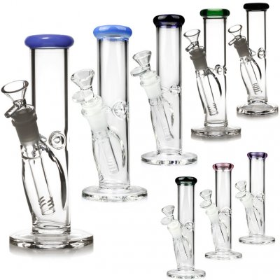 STRAIGHT TUBE Skleněný bong 21 cm Černá – Hledejceny.cz