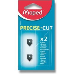 Náhradní břity pro řezačku Maped Precise Cut 2 ks břitů, přímý řez