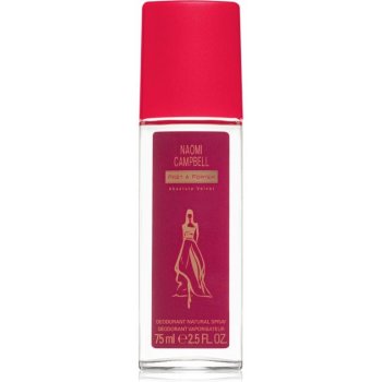 Naomi Campbell Pret-a-Porter Absolute Velvet deodorant sklo 75 ml