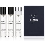 Chanel Bleu de Chanel EDT plnitelný 20 ml + EDT náplň 2 x 20 ml dárková sada – Sleviste.cz