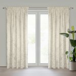 EUROFIRANY ZATEMŇOVACÍ ZÁVĚS NA PÁSCE DORI 140X270 CM VZOROVANÁ – Hledejceny.cz