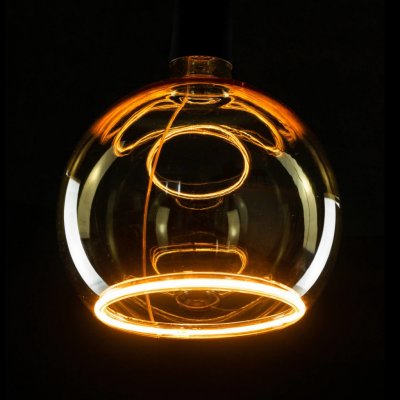 Segula LED floating globe G150 E27 4W922 zlatá dim 55077 – Hledejceny.cz