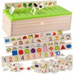 KIK dřevěné puzzle třídička KX6213 – Zboží Dáma