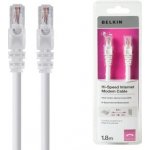 Belkin F3L900cp1.8MWHS RJ11 telefonní kabel, 1,8m, bílý – Hledejceny.cz