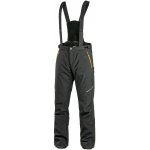 Canis CXS Kalhoty zimní Softshellové Kalhoty TRENTON zimní softshell pánské černé s HV žluto/oranžovými doplňky – Zboží Dáma