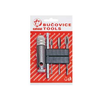 BUČOVICE TOOLS Souprava závitořezných bitů bit4 hss; m4-m12 (948400) – Hledejceny.cz