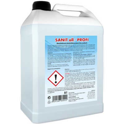 Sanit ALL PROFI dezinfekce povrchů 5 l