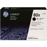 HP 80X originální tonerová kazeta dvojbalení černé CF280XD – Sleviste.cz