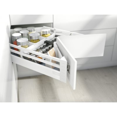 K-Blum Antaro zásuvka D 650 mm/65kg Blumotion/TOB šedá Space Corner Syncro – Sleviste.cz