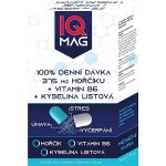 Naturprodukt IQ Mag hořčík 375 mg + B6 + kyselina listová 30 kapslí – Hledejceny.cz