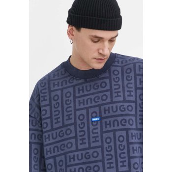 Hugo Blue tmavomodrá vzorovaná 50510545
