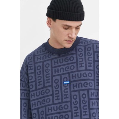 Hugo Blue tmavomodrá vzorovaná 50510545