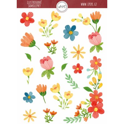 ePipí Arch samolepek Jaro A6 20 samolepek – Zboží Dáma