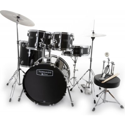 Mapex TND5044TCDK Tornado V2 Fusion 20 Drumset Black