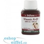 MedPharma Vitamin A + D 5000 I.U./400 I.U. 107 tablet – Hledejceny.cz