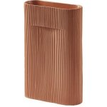 Muuto Váza Ridge Vase terakotová Medium 6 l – Hledejceny.cz