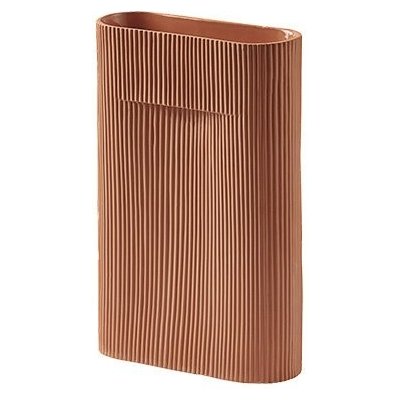 Muuto Váza Ridge Vase terakotová Medium 6 l – Hledejceny.cz