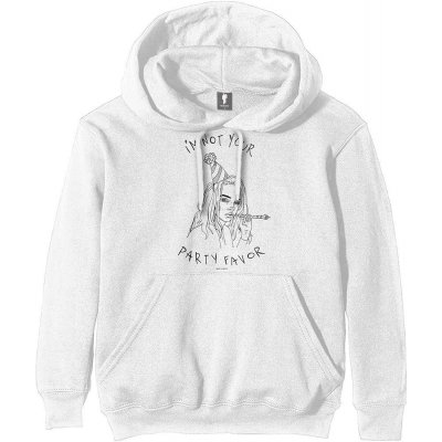 Billie Eilish mikina Party Favour White – Zboží Dáma