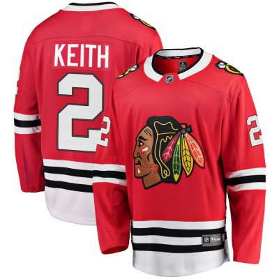 Fanatics Branded Dres Chicago Blackhawks #2 Duncan Keith Breakaway Alternate Jersey