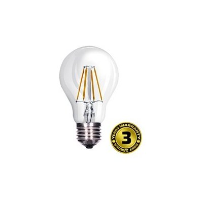 LED žárovka Solight WZ501A-1 230V 8W E27 3000K teplá bílá 810lm RETRO – Zboží Mobilmania