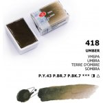 Nevskaya Palitra Akvarelové barvy St. Petersburg jednotlivé kusy 2,5 ml Umber – Zboží Mobilmania