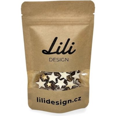 Lili Design Dekorativní hvězdičky mix