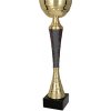 Pohár a trofej Kovový pohár Zlato-grafitový 21 cm 7 cm