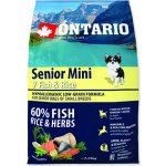 Ontario Senior Mini Fish & Rice 2,25 kg – Hledejceny.cz