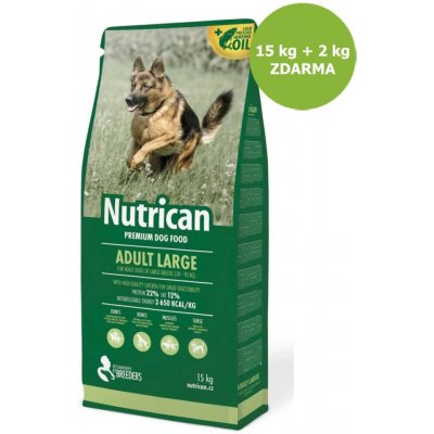 NutriCan Dog Adult Large 17 kg – Zbozi.Blesk.cz