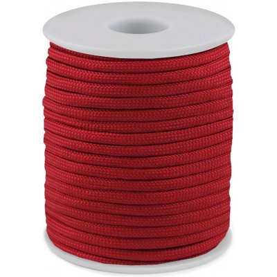Padáková / oděvní šňůra Ø4 mm Varianta: 35 červená jahoda, Balení: 25 m – Zboží Dáma