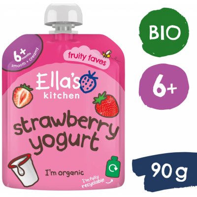 Ella's Kitchen BIO Jahody s jogurtem 90 g – Zboží Dáma