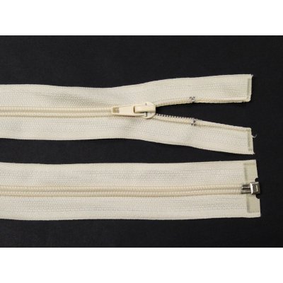 Spirálový zip no.5 rozepínací 45cm - více barev color: 504 ivory – Hledejceny.cz