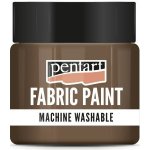 Barva na textil PENTART 50 ml hnědá – Zboží Dáma