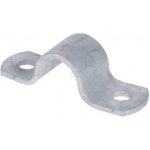 KRAMP Objímka plechová masivní 1" - dvoubodová, pro trubku 33,7 mm – Zboží Mobilmania