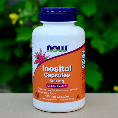 Now Foods Inositol 500 mg x 100 rostlinných kapslí – Hledejceny.cz