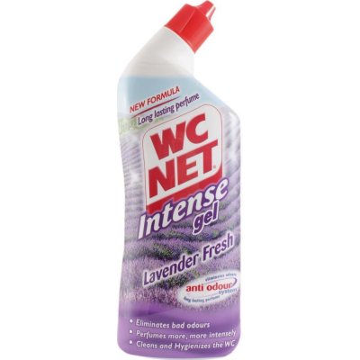 WC Net Intense Gel tekutý WC čistič Lavender Fresh 750 ml – Sleviste.cz