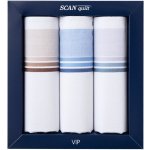 SCANquilt pánské kapesníky VIP 3 ks G102 – Zboží Dáma