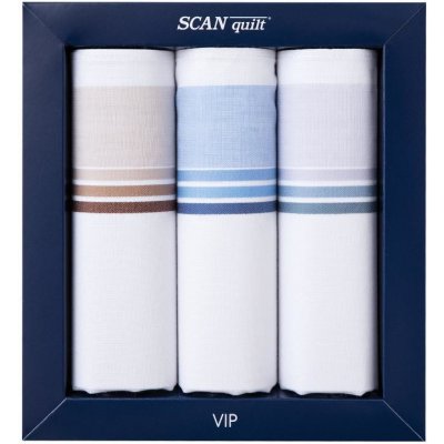 SCANquilt pánské kapesníky VIP 3 ks G102 – Zboží Dáma