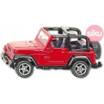 Siku Jeep Wrangler Červený KOV + PLAST – Zboží Dáma