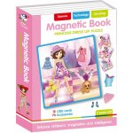 Alltoys Magnetická kniha skládačky princezny 85 ks – Zboží Dáma