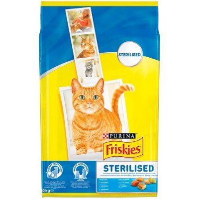 Friskies Dry Cat Sterilcat 10 kg – Zboží Mobilmania