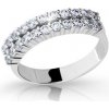 Prsteny Steel Edge prsten stříbro se zirkony 2073