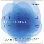 D'Addario Helicore Violin Single D String 1/8 Scale Medium Tension