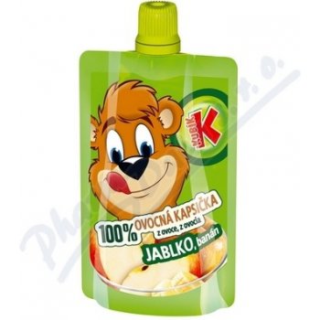 KUBÍK 100% ovoc.kapsička jablko-banán 100 g