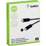 Belkin F2CU049bt2M-BLK USB-C to USB-C, 2m, černý – Zboží Mobilmania