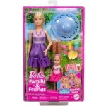 Mattel Barbie MALIBU A CHELSEA NA PIKNIKU – Zboží Dáma