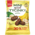 SEMIX Mini Müsli tyčinky s banány bez lepku 70 g – Zboží Dáma