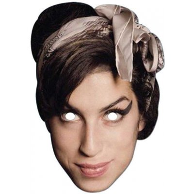 Papírová maska Amy Winehouse